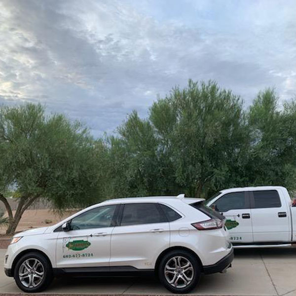 Foothills Pest Solutions vehicles